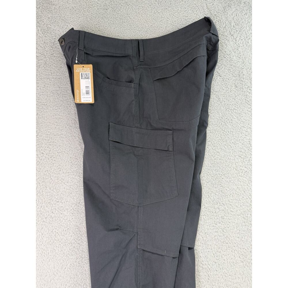 Mens Eddie Bauer MR Ranger Cargo Hiking Pants Olive Carbon Grey Size 34x 32 NWT - Picture 11 of 14
